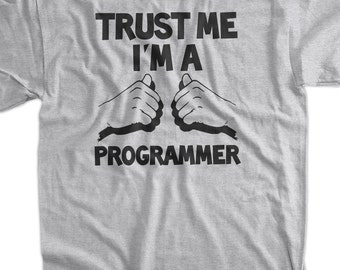 I'm A Programmer Computer Geek Nerd Christmas Gift Gifts  Screen Printed T-Shirt Mens Ladies Women Kid Youth Funny Geek