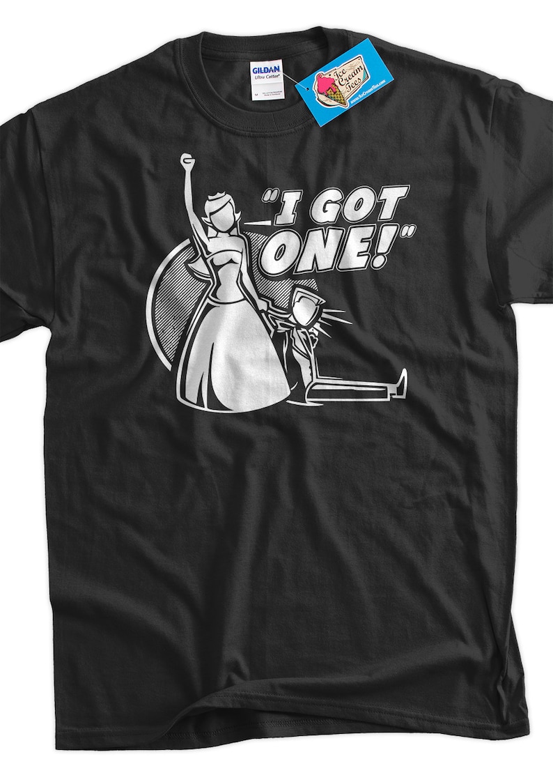 I Got One Wedding T-Shirt Funny Wedding Tshirt Bridal Shower Bachelorette Party Jack and Jill T-Shirt TShirt Mens Ladies Womens image 1