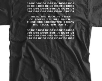 Funny Geek Computer Programmer T-Shirt - 10  Kinds Of People Web Design Mens Ladies Womens Youth