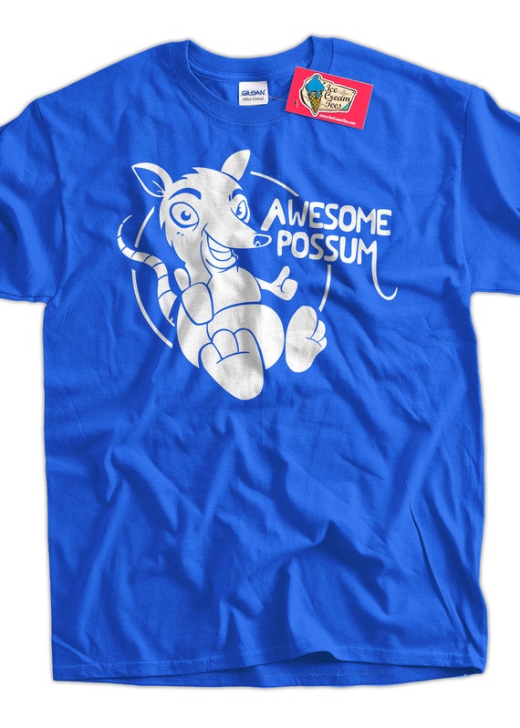 Funny TShirt Gifts For Guys Awesome Possum TShirt Gifts for Etsy