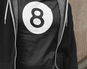 Magic Eight Ball T-Shirt | Billiards Pool League Gifts for DadTee Shirt Mens Ladies Womens Youth Kids Funny 8 Ball T-shirt