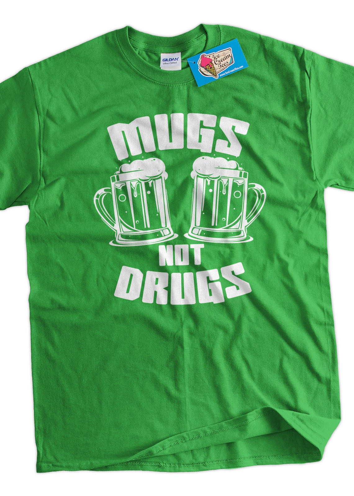 Funny Mugs Not Drugs Tshirt Beer Stein Pint Glass Friends Etsy