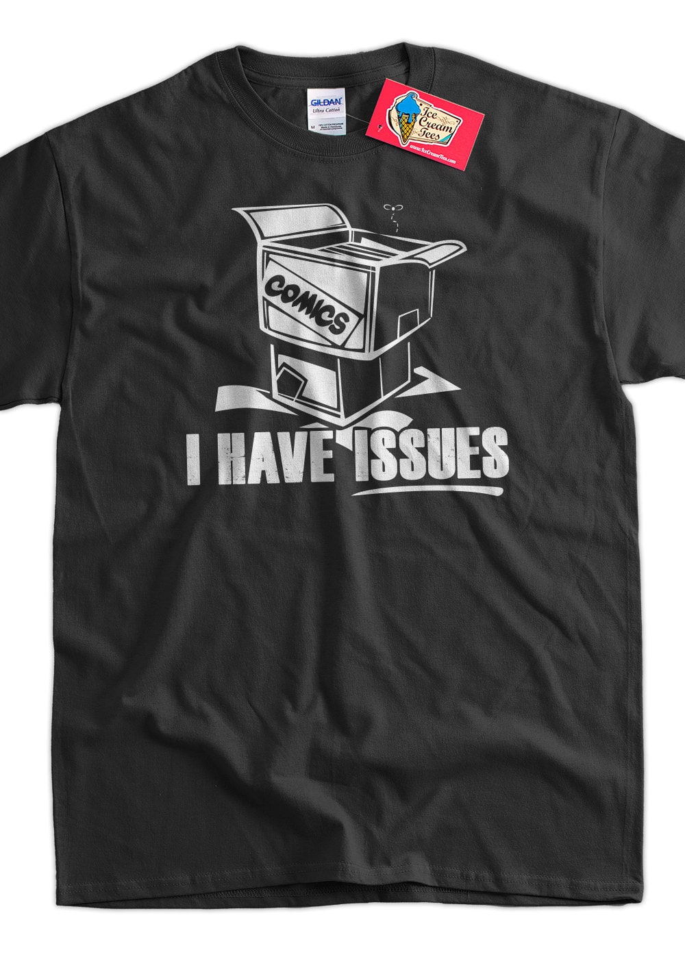 comic book graphic tees