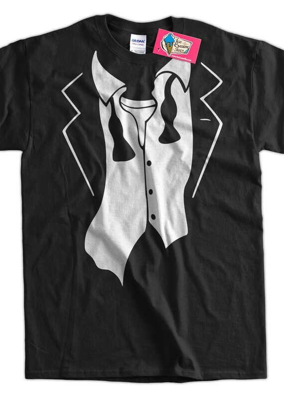 Funny Tuxedo Tux After Party Wedding Tshirt Etsy