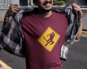 Ninja Crossing Funny Geek Ninja T-shirt T-shirt T-shirt Homme Femmes Dames Jeunes Enfants Geek Drôle