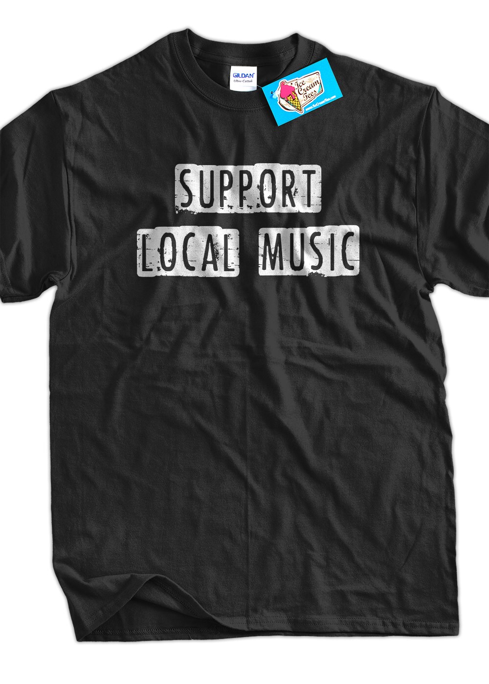 Funny Band TShirt Jam Band Open Mic Night Support Local Music Etsy