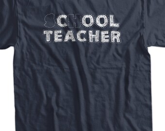 Funny Cool Teacher - School Teacher Screen Printed Tshirt T Shirt T-Shirt Science Nerd Geek girls mens womans ladies