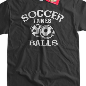 Camiseta de fútbol divertida, camiseta de fútbol con pelotas, regalo para papá, camiseta serigrafiada, camiseta para hombre, mujer y mujer.