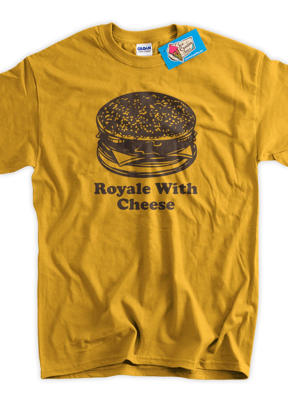 Funny Burger T Shirt Classic Movie Cheese Burger Royale T Shirt Tee Shirt T Shirt Mens Ladies Womens Funny Geek