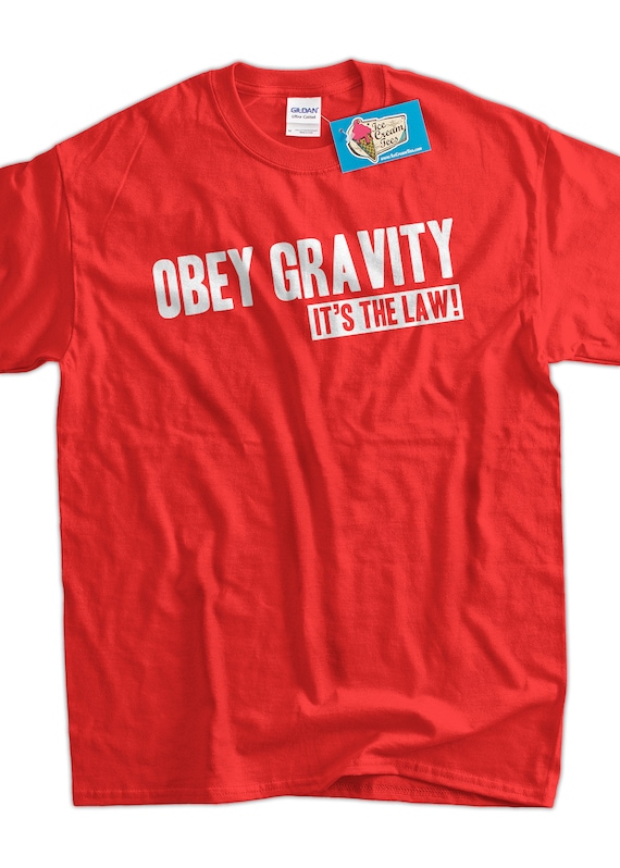 Gravity Geek Science T-shirt Obey 