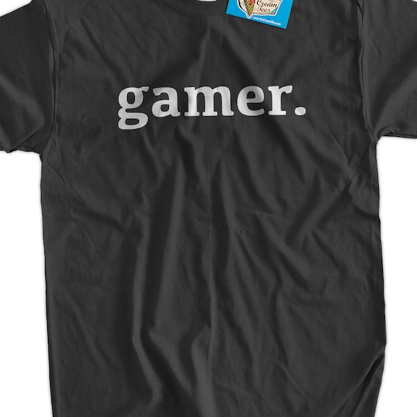 Gamer T-Shirt - Video Games Shirt Funny Arcade Games Computer RPG Shirt Funny T-Shirt Tee Shirt Mens Womens Ladies Teen Youth Kids Geek