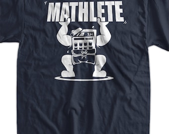 Camiseta divertida de matemáticas Mathlete Pi 3.14 Matemáticas Ciencias Regalos divertidos para geeks Nerds Camiseta genial Camiseta para hombres, mujeres, mujeres, jóvenes y niños