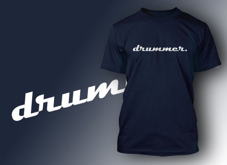 Drummer Tshirt Awesome Drummer Tee Shirt T Shirt Music Rock Etsy
