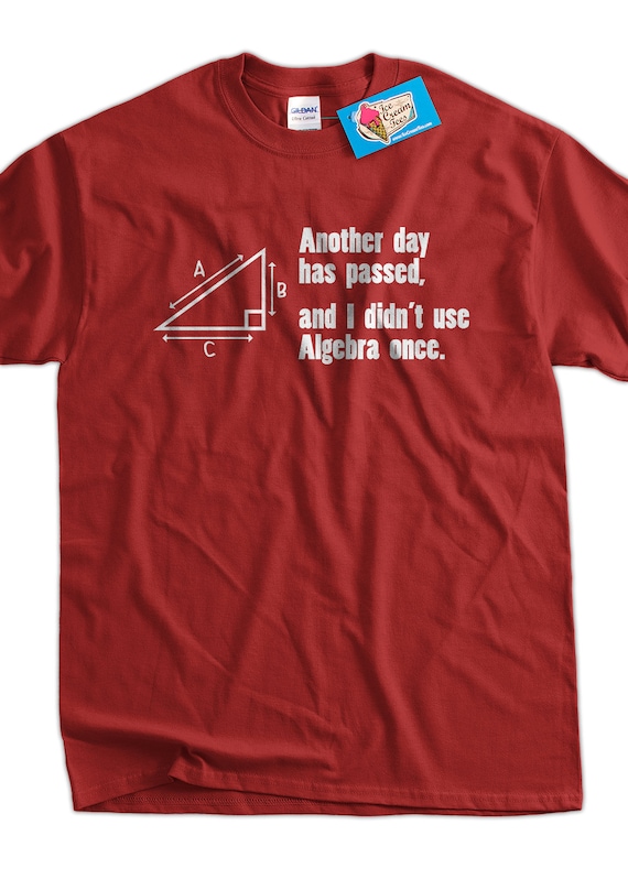 Buy Funny Math T-shirt Another Day Passed and I Didn't Use Online in India  - Etsy