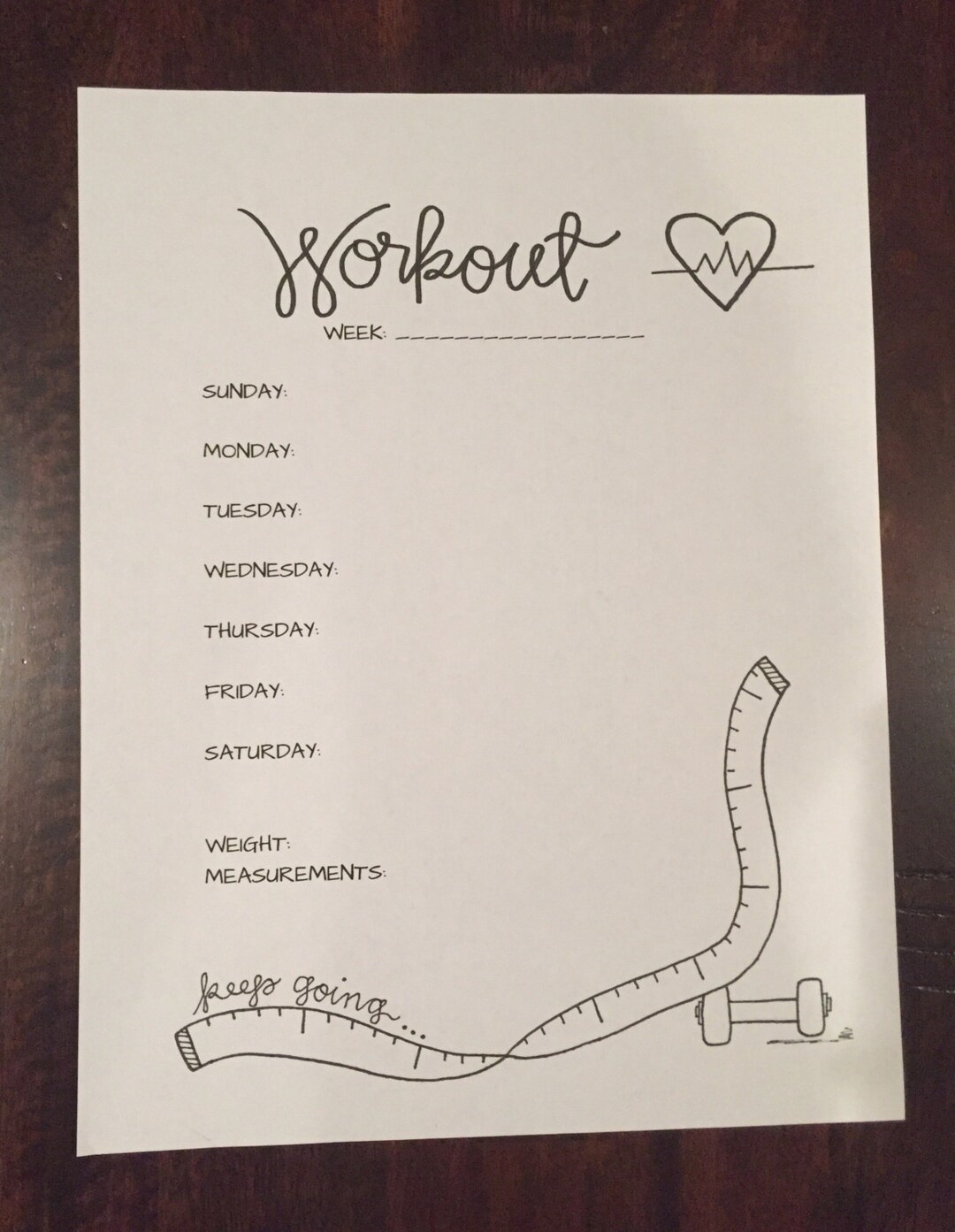 Bullet Journal Printable Template Instant Download - Etsy