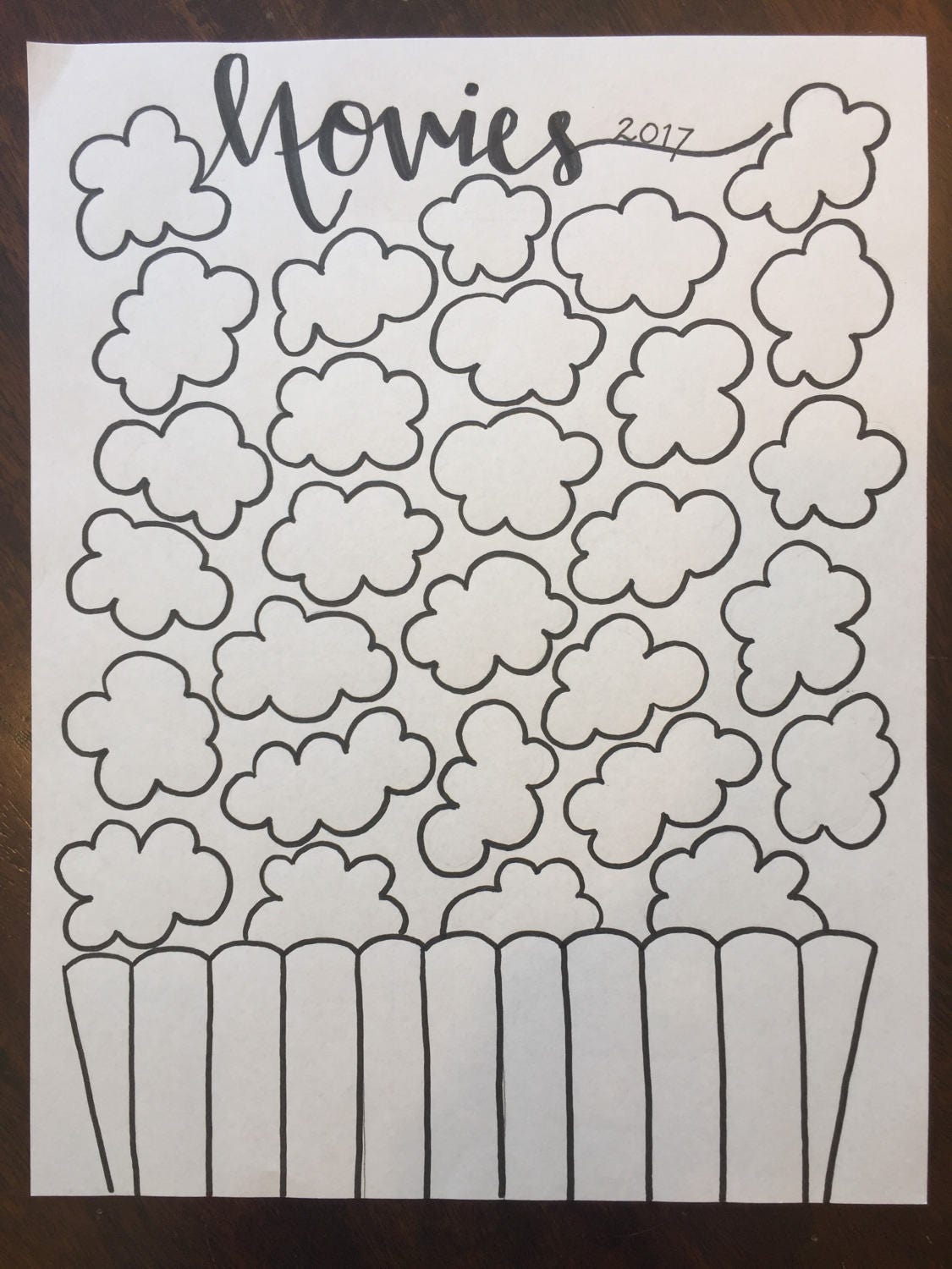 Bullet Journal Printable Template Instant Download - Etsy