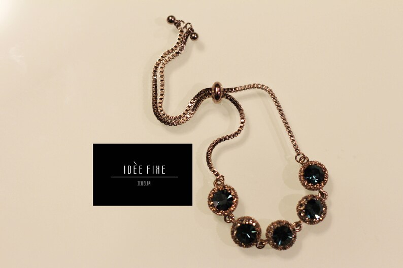Mysterious Blue Elegance Bracelet