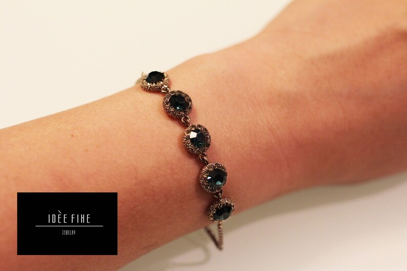 Mysterious Blue Elegance Bracelet