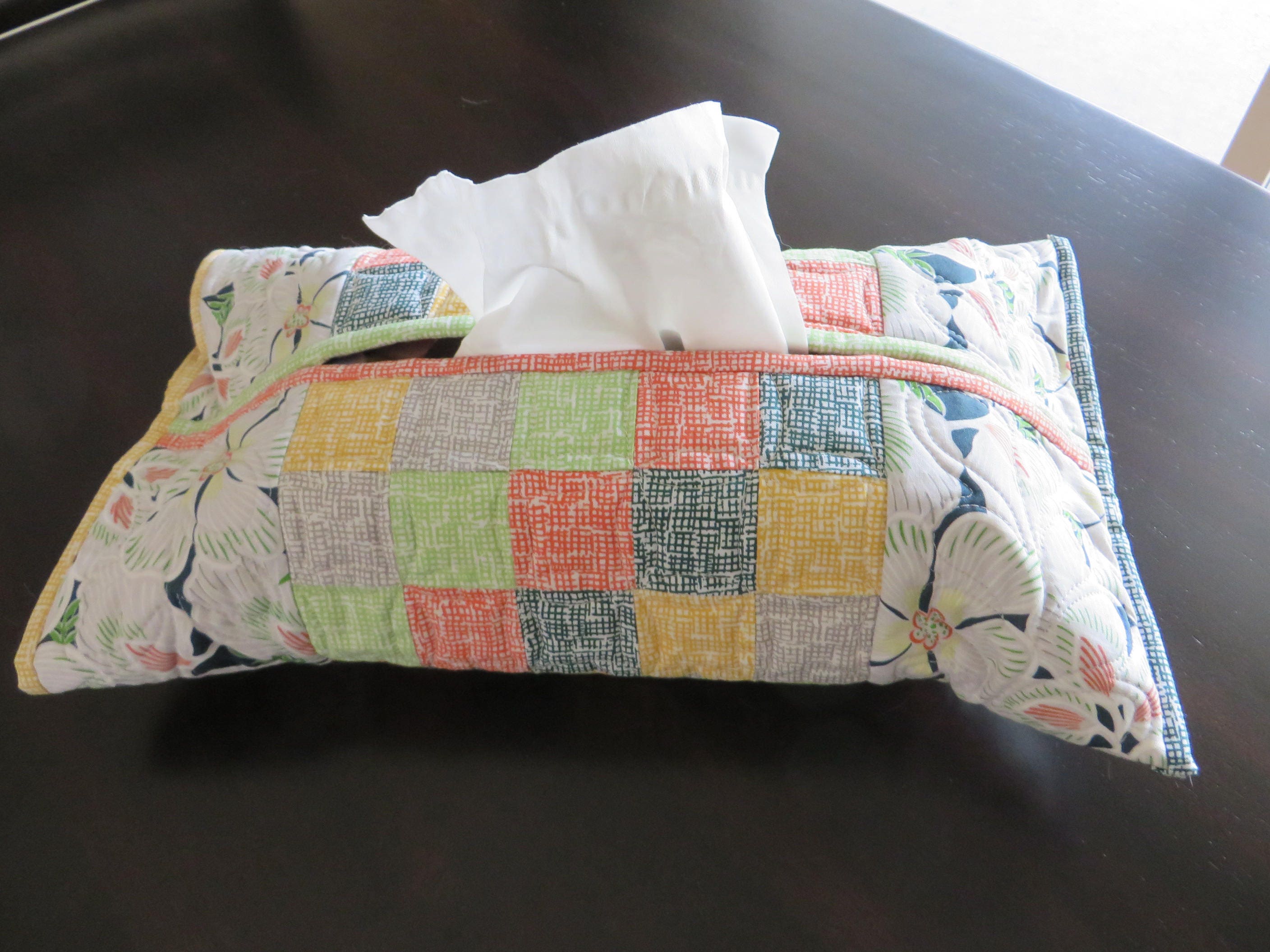 Quilted Tissuebox Cover PATTERN ONLY Etsy