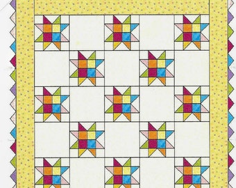 Baby Stars Quilt Pattern ONLY