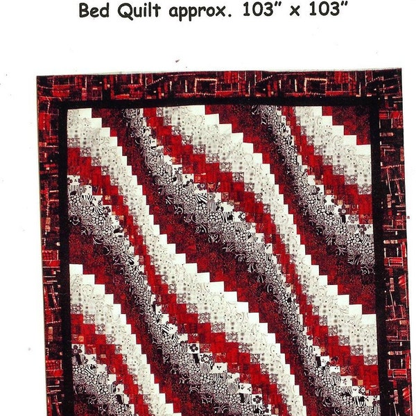 Wavy Bargello Quilt Pattern ONLY