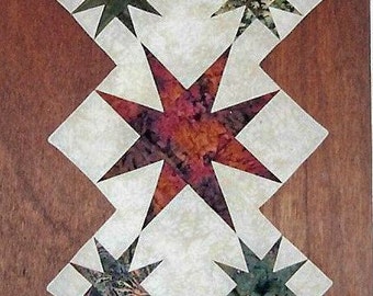 Stars Aplenty Tablerunner Pattern ONLY