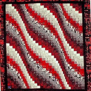 Wavy Bargello Quilt Pattern ONLY image 2