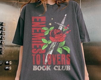 Enemies to Lovers Book Club Comfort Colors Graphic Tee