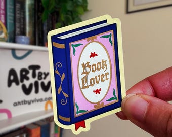 Medieval Book Lover Bookish Sticker