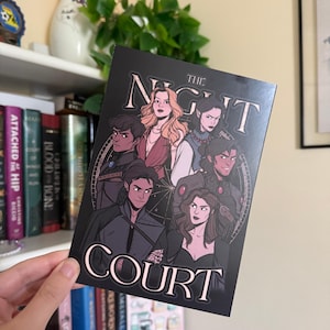 Night Court Print: A Court of Thorns and Roses (ACOTAR Merch)
