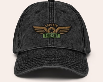 The Lunar Chronicles | Carswell Thorne Inspired Military Patch | Dad Hat