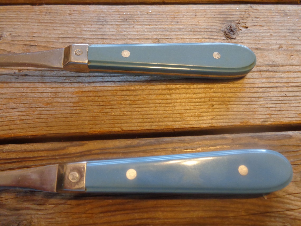 Vintage Salad Servers/Salad Tongs Stainless Steel With ...