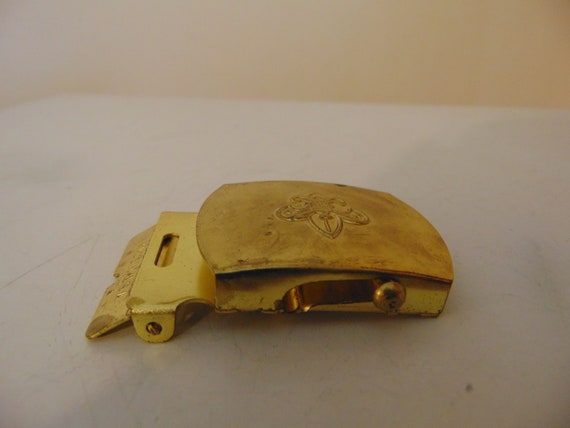 Vintage Solid Brass Boy Scouts Of America Belt Bu… - image 7