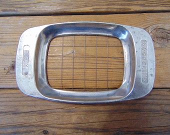 Vintage &quot;Presto&quot; French Fry Cutter, Aluminum, 1950&#39;s - Vintage French Fry Cutter -Vintage Presto -1950&#39;s French Fry Cutter-Farmhouse Kitchen
