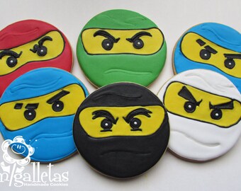 Ninjago Cookies - 1 dozen