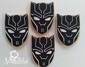 Black Panther Cookies -1 dozen