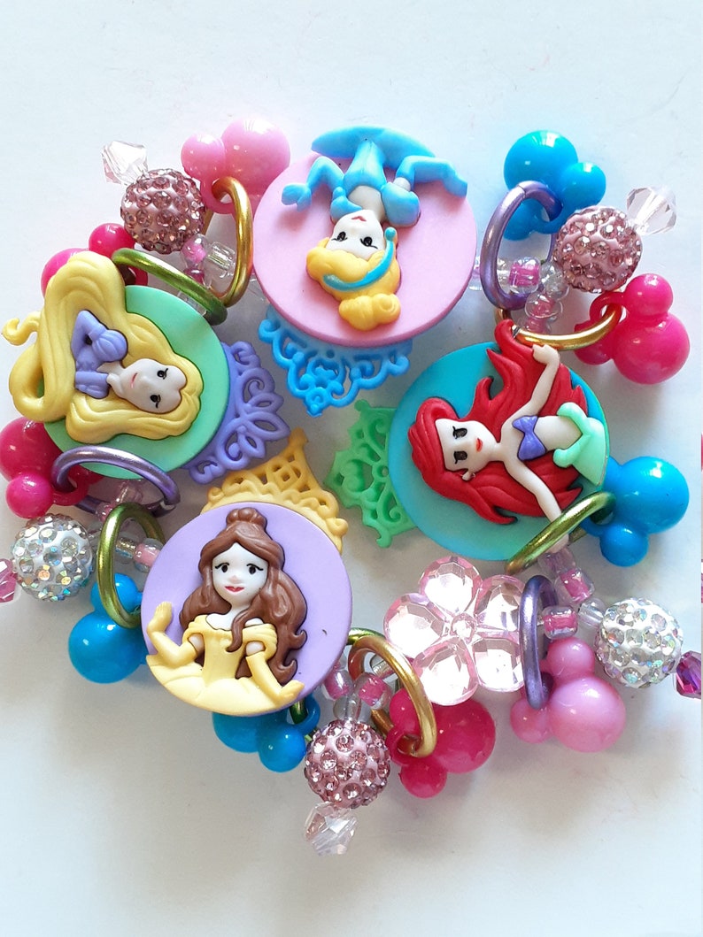 Disney princess braceletBeadiebracelet