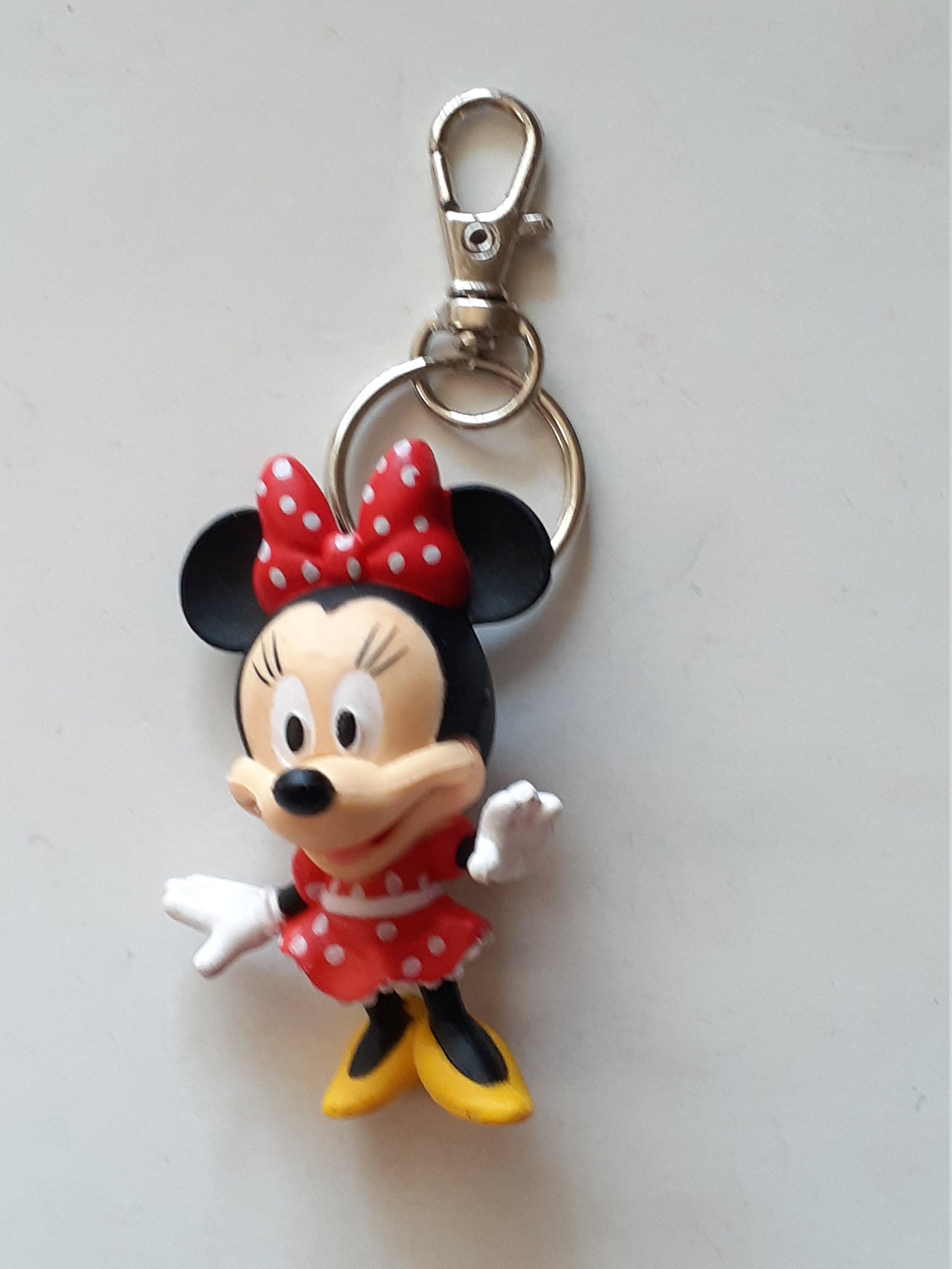 Minnie Mouse keychain/Beadiebracelet Etsy