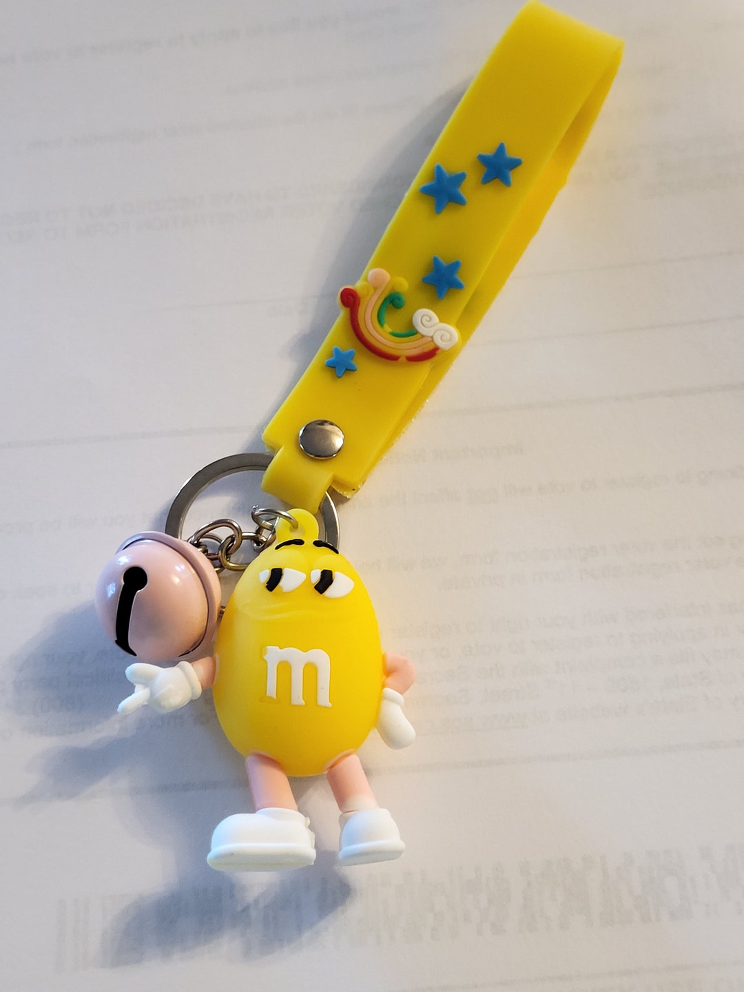M & M Keychain/beadiebracelet - Etsy