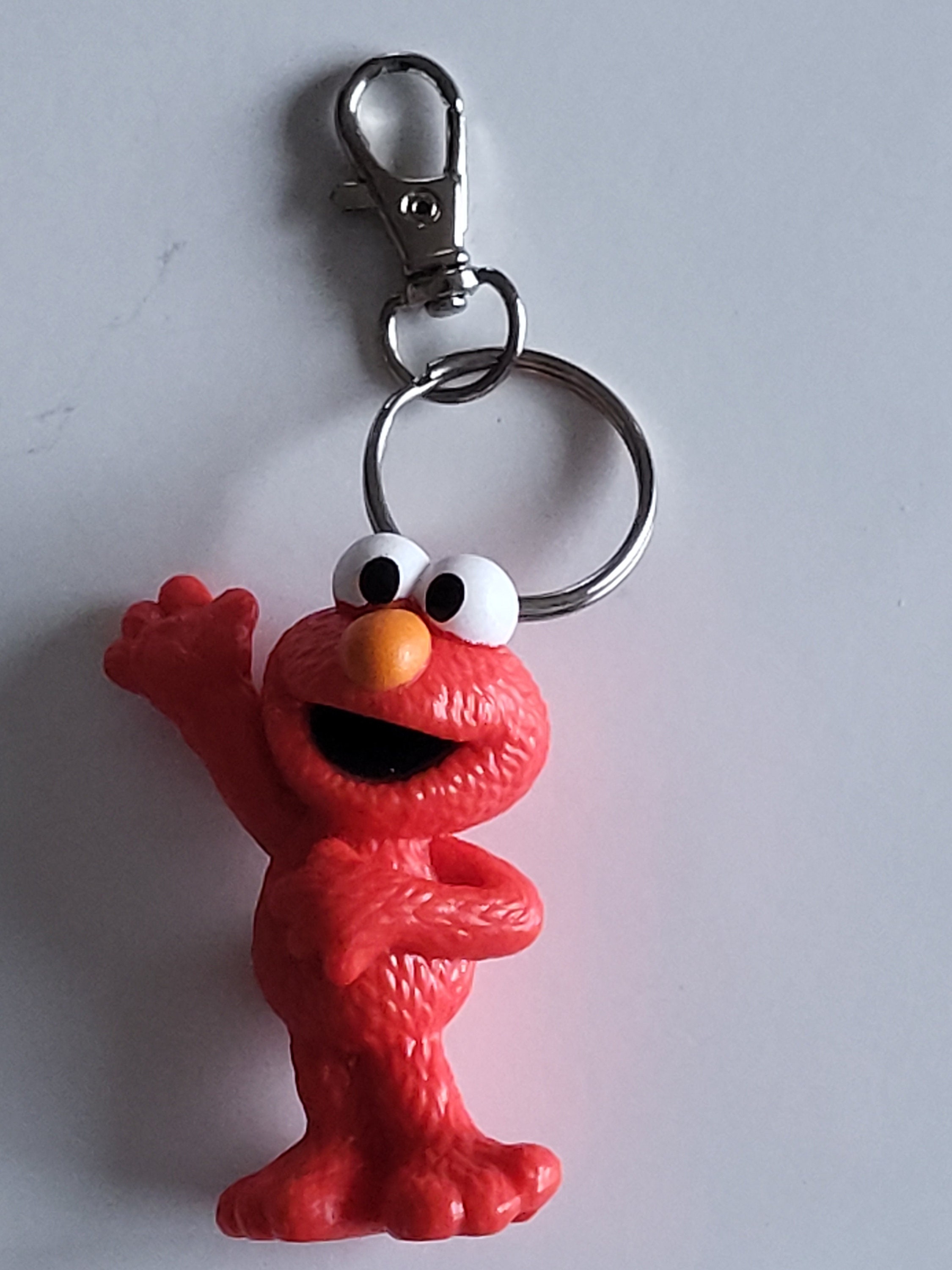 Elmo Keychain/sesame Street/beadiebracelet - Etsy