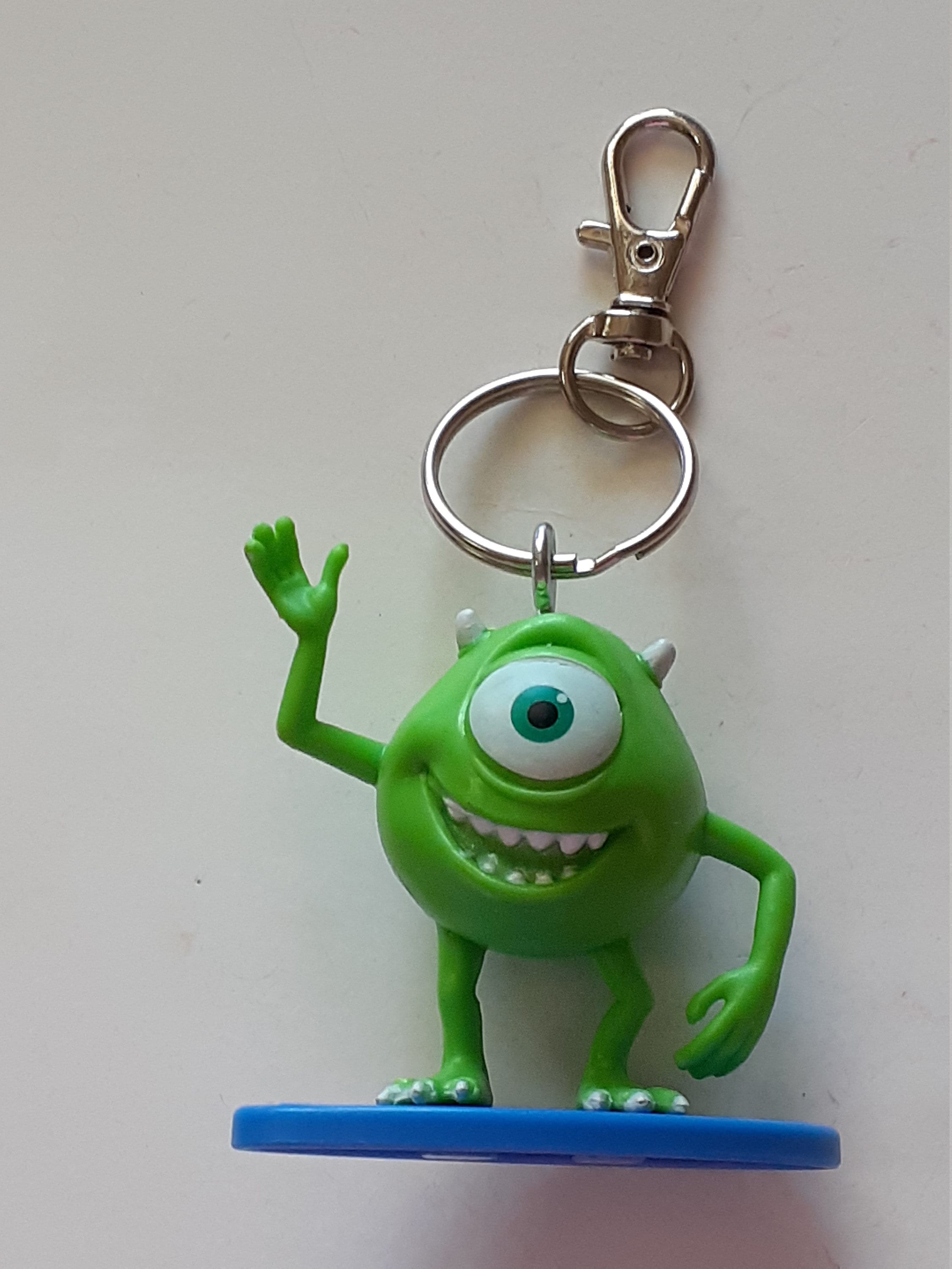 Green One Eye Monster Keychain/mike/beadiebracelet - Etsy