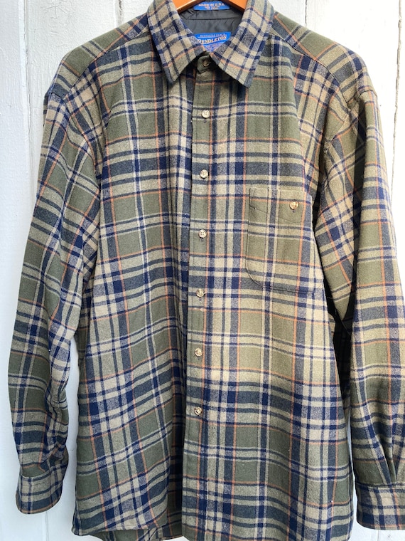 Vintage Men’s Pendleton flannel shirt
