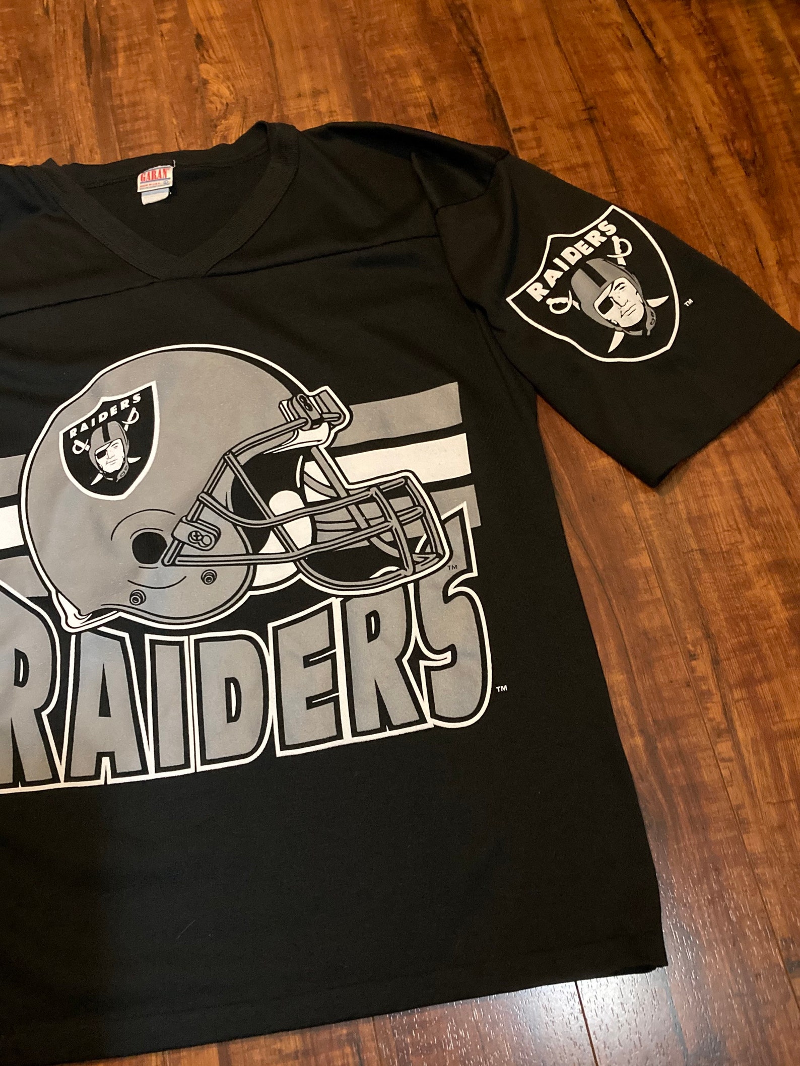 Retro Oakland Raiders tee shirt L Etsy