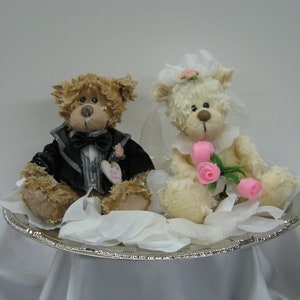 WEDDING BEAR COUPLE Fragrant Friend Lg Size