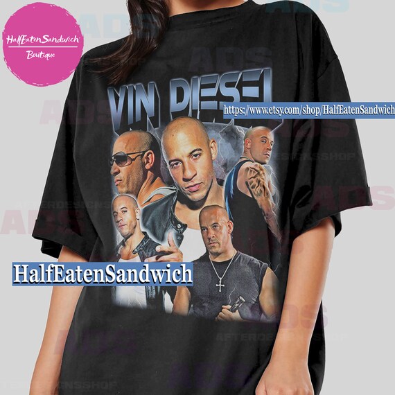 Classic Vin Diesel Shirt Dominic Toretto Tshirt F9 the Fast - Etsy