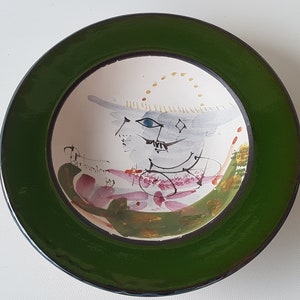 Limited Gilbert Portanier studio bowl made in 1979