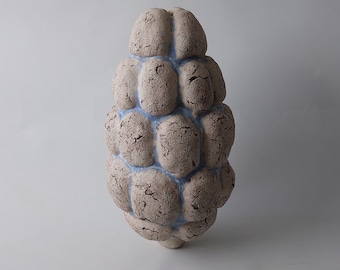 Large Arja Martikainen brutalist ceramic vase