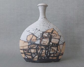 Wilhelm & Elly Kuch studio pottery vase
