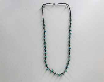 Vintage Native American Navajo Turquoise Necklace