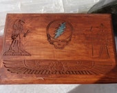 Inlayed & Stained Egypt '78 Stash Box